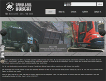 Tablet Screenshot of camellakebobcat.com